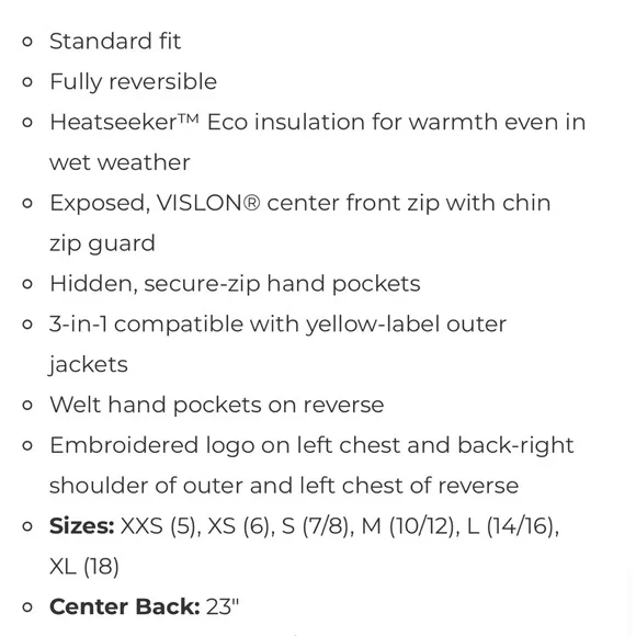 The North Face Reversible Mossbud Swirl Jacket Girls - Picture 11 of 11